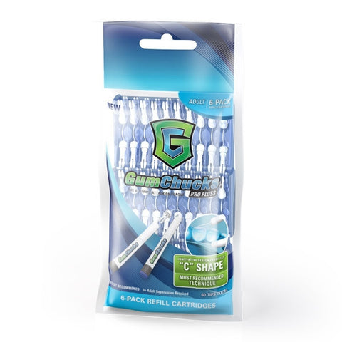 Adult PRO FLOSS 6-pack Refill Cartridges (40pc CASE)